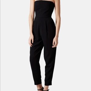 Tailored Strapless TopShop Jumpsuit. Size 4